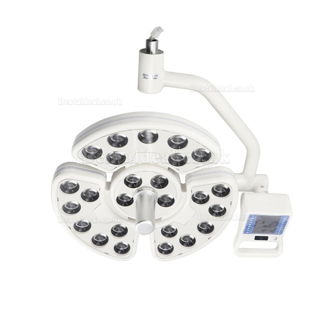 Dental Ceiling Mounted Surgical Shadowless Lamp LED Operation Exam Light 52 LEDs KY-P138-2